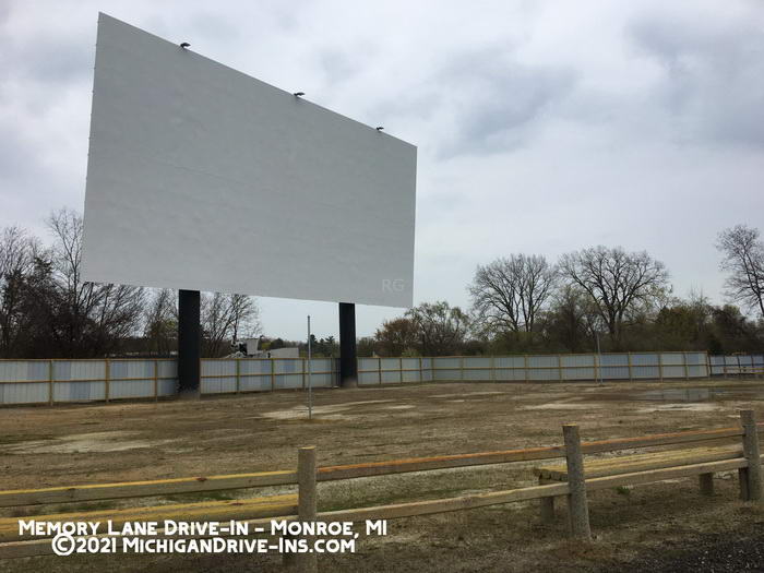 Memory Lane Drive-In Theater - April 24 2021 From Michigan Drive-Ins (newer photo)